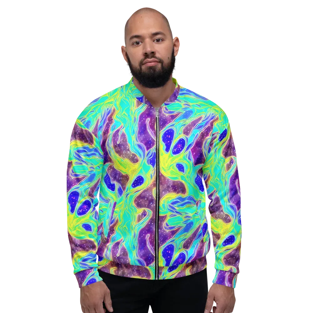 Galactic Marble on Bomber Jacket — Front