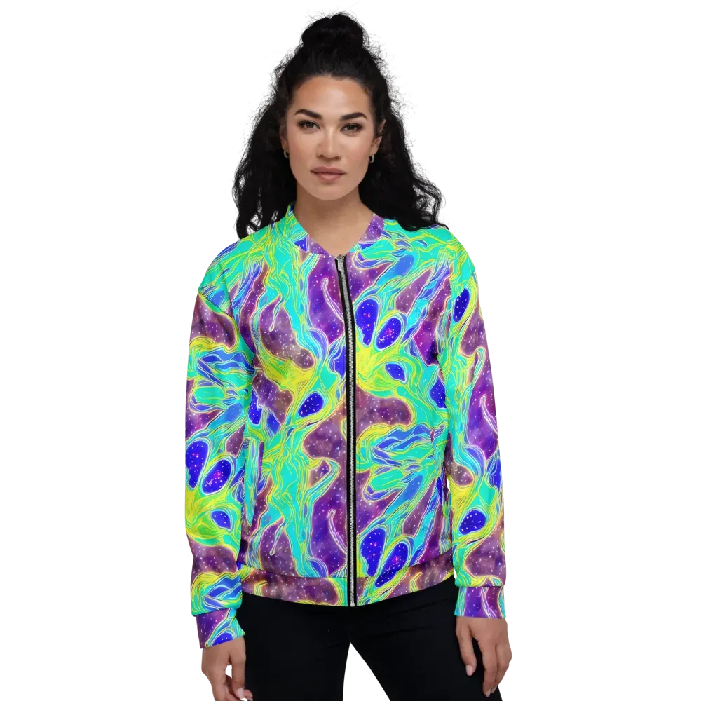 Galactic Marble on Bomber Jacket — Front