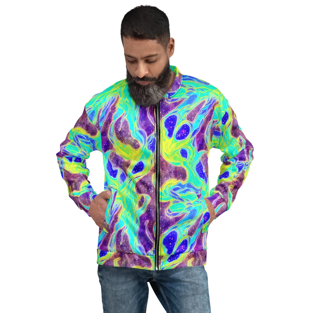 Galactic Marble on Bomber Jacket — Front