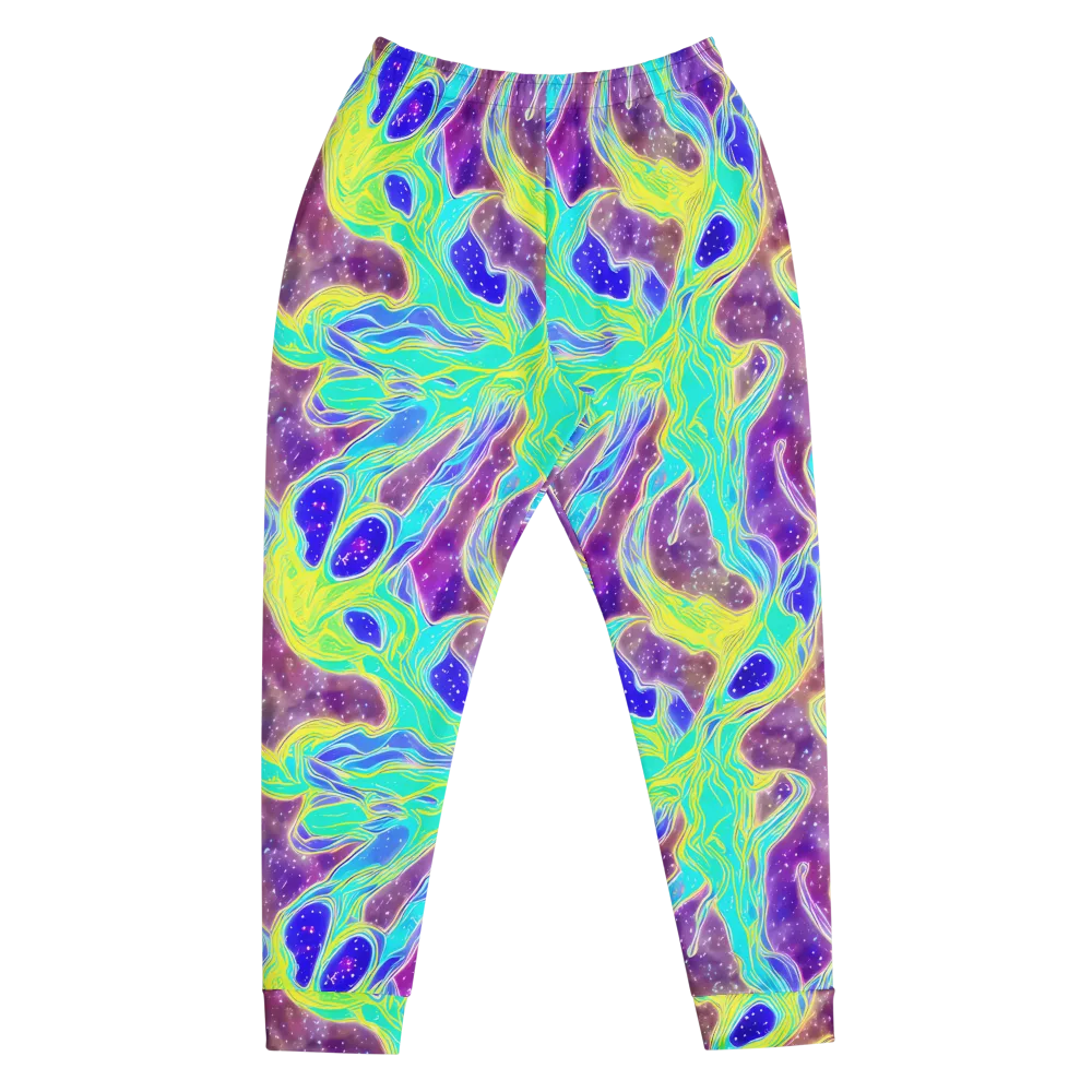 Galactic Marble on Men's Joggers — Front