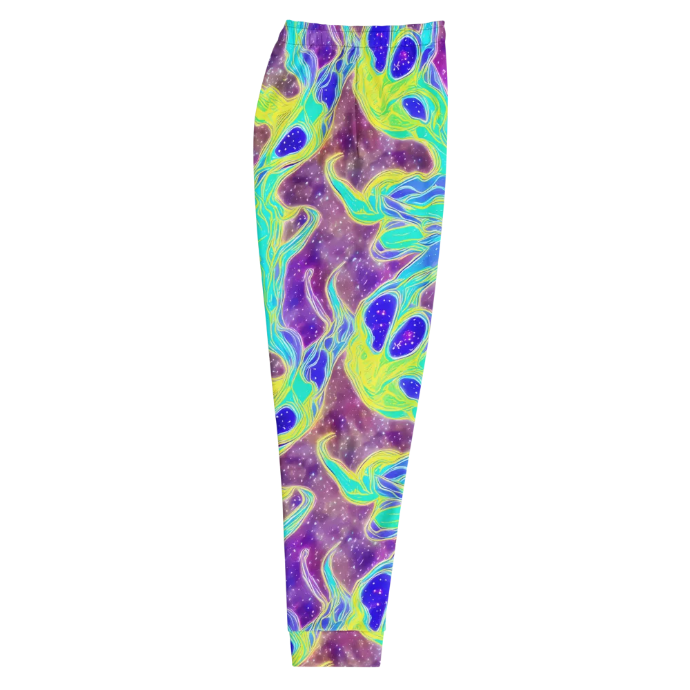 Galactic Marble on Men's Joggers — Right