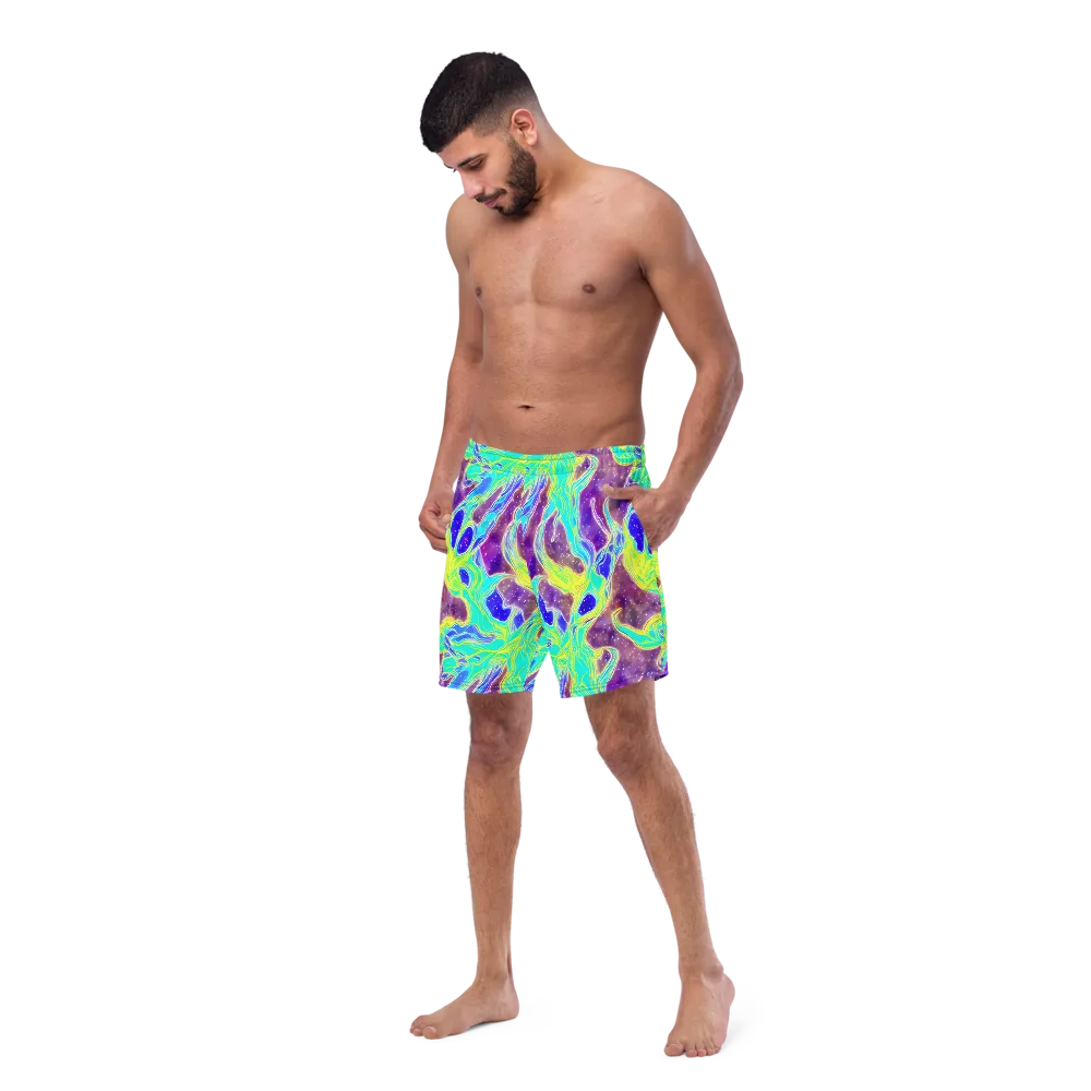 Galactic Marble on Swim Trunks — Left Front
