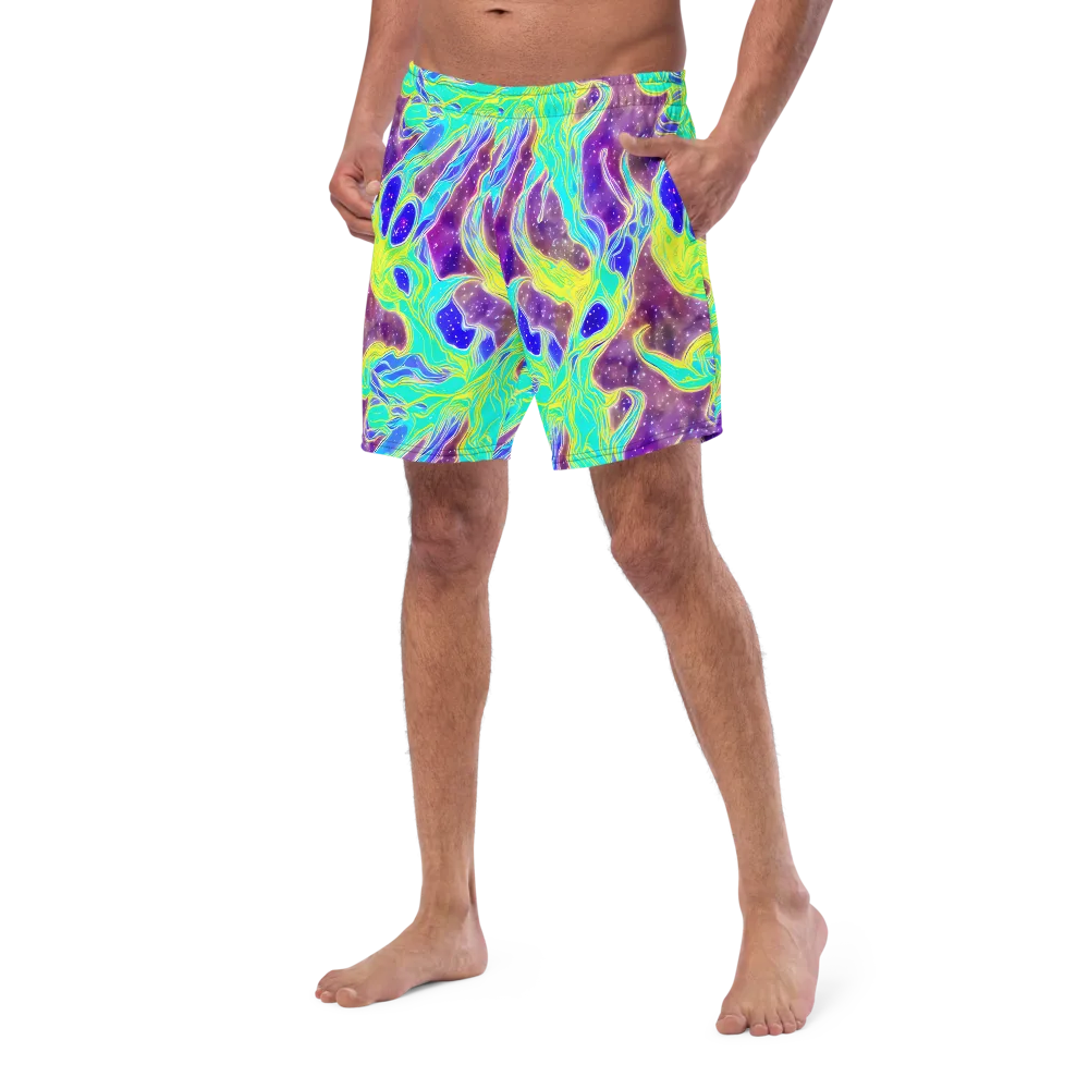 Galactic Marble on Swim Trunks — Left Front