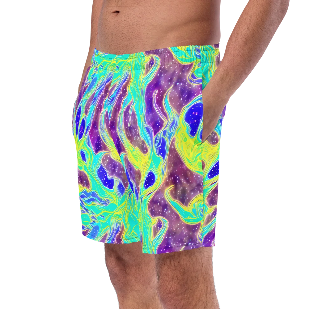Galactic Marble on Swim Trunks — Left Front