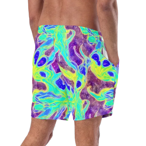 Galactic Marble on a Swim Trunks