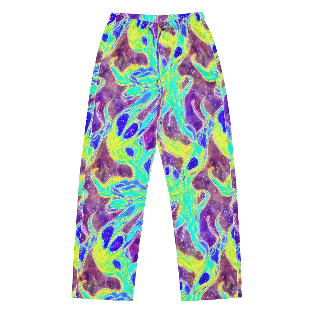 Galactic Marble on Women's Pajama Pants — Front