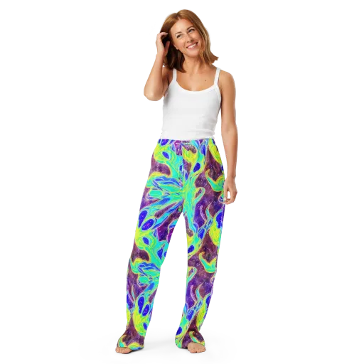 Galactic Marble on a Women's Pajama Pants