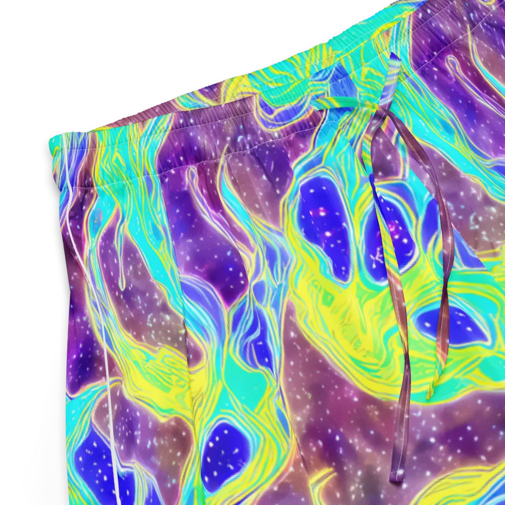 Galactic Marble on Women's Pajama Shorts — Product details