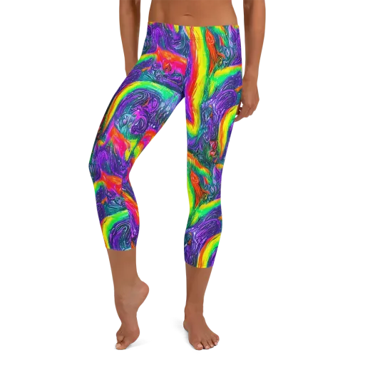 Afterglow Inferno on a Capri Leggings