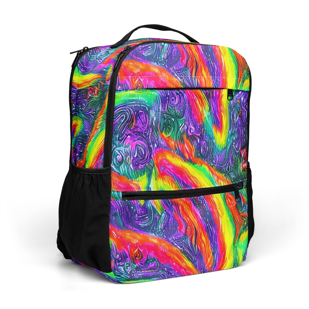 Afterglow Inferno on Utility Backpack — Right Front