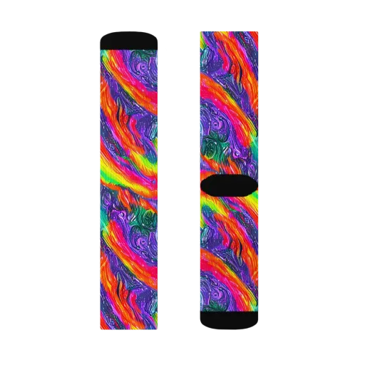 Afterglow Inferno on a Socks