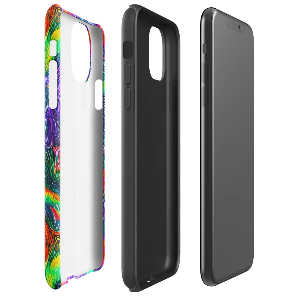 Afterglow Inferno on Tough Case for iPhone® — Right