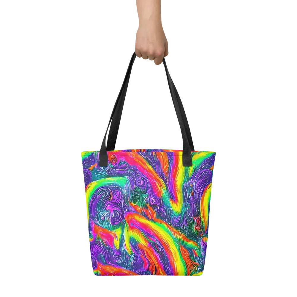 Afterglow Inferno on Tote Bag — Front