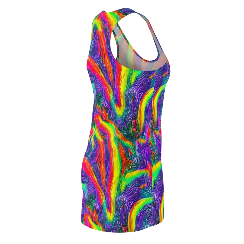 Afterglow Inferno on Racerback Dress — Back Side