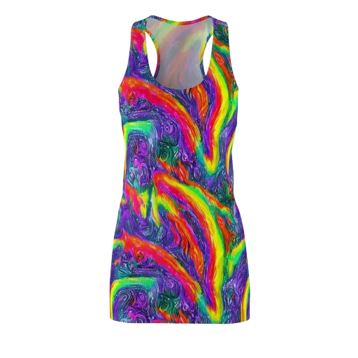 Afterglow Inferno on a Racerback Dress