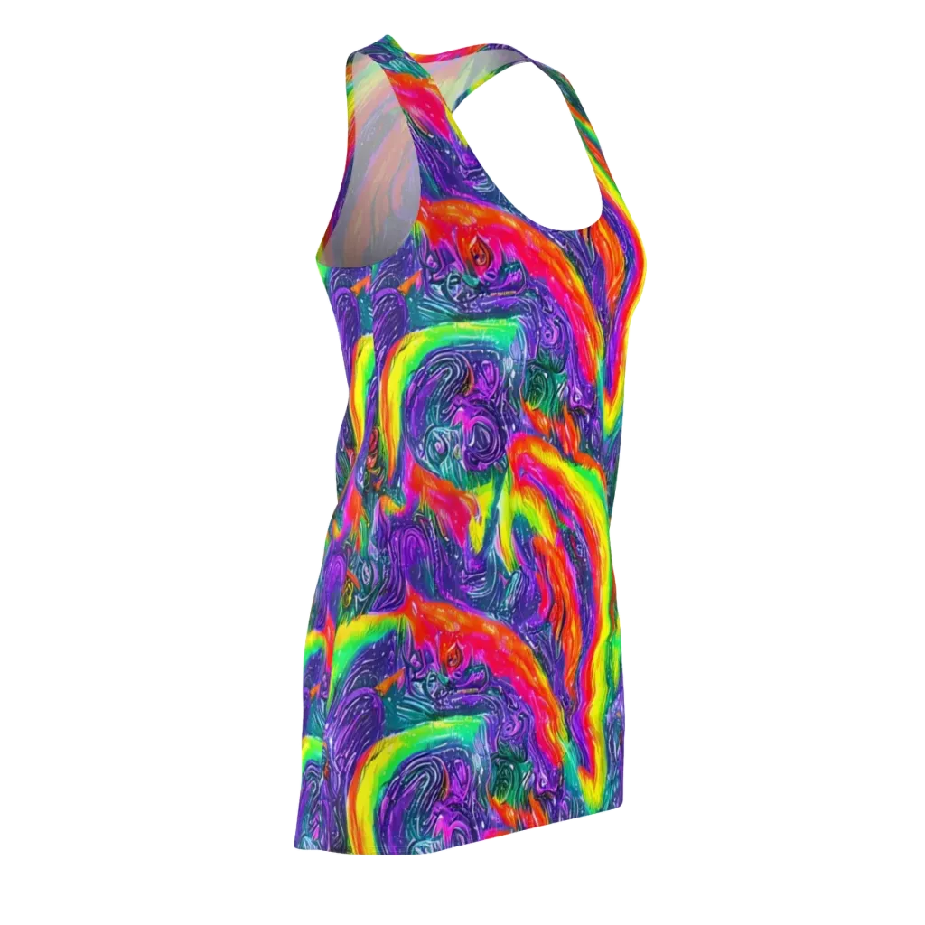 Afterglow Inferno on Racerback Dress — Front Side