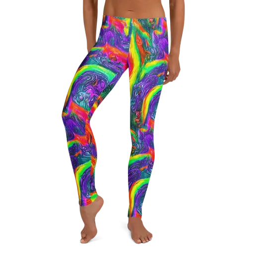 Afterglow Inferno on a Leggings
