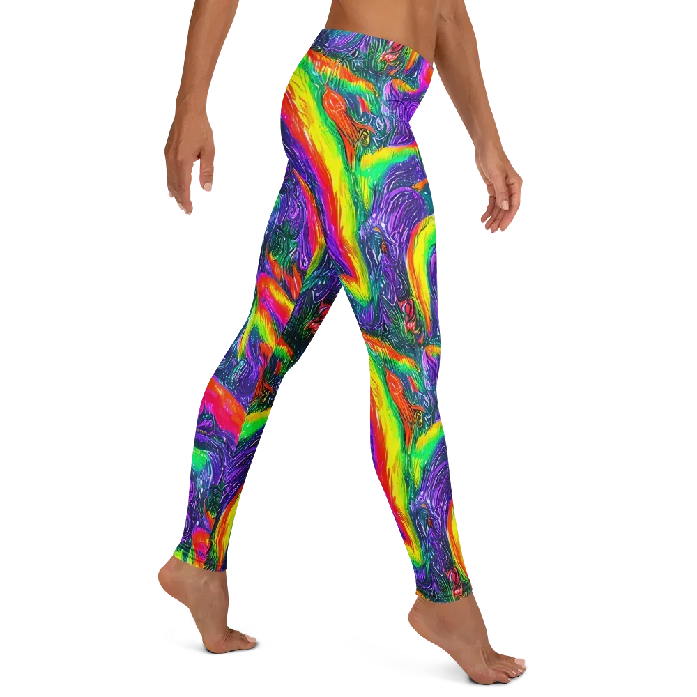 Afterglow Inferno on Leggings — Right