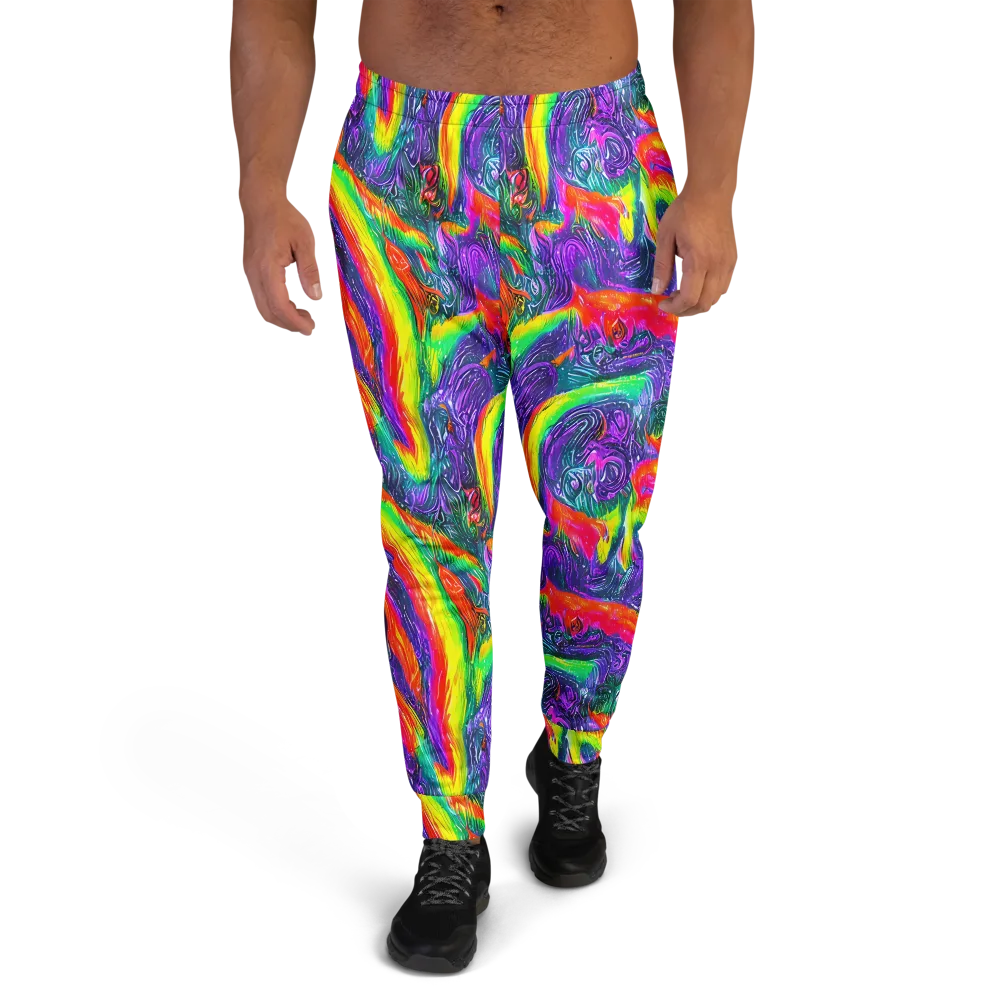 Afterglow Inferno on Men's Joggers — Front