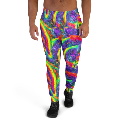 Afterglow Inferno on a Men's Joggers