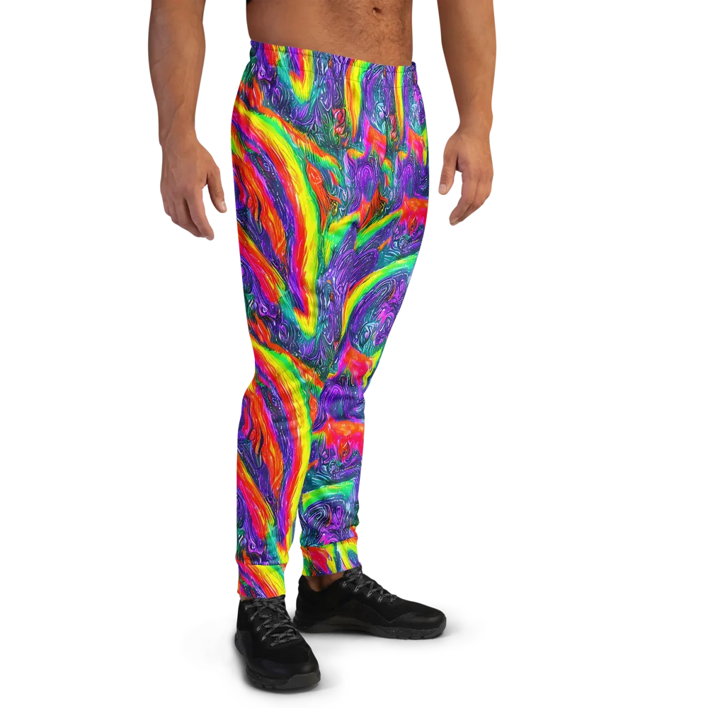 Afterglow Inferno on Men's Joggers — Right