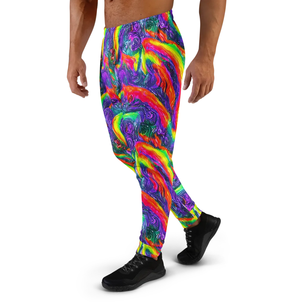 Afterglow Inferno on Men's Joggers — Left