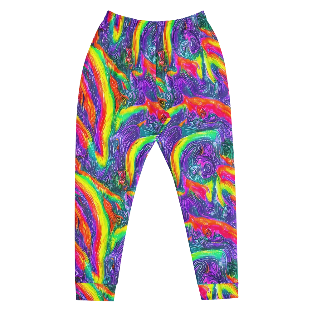 Afterglow Inferno on Men's Joggers — Front