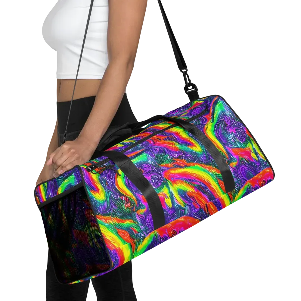 Afterglow Inferno on Duffle Bag — Front