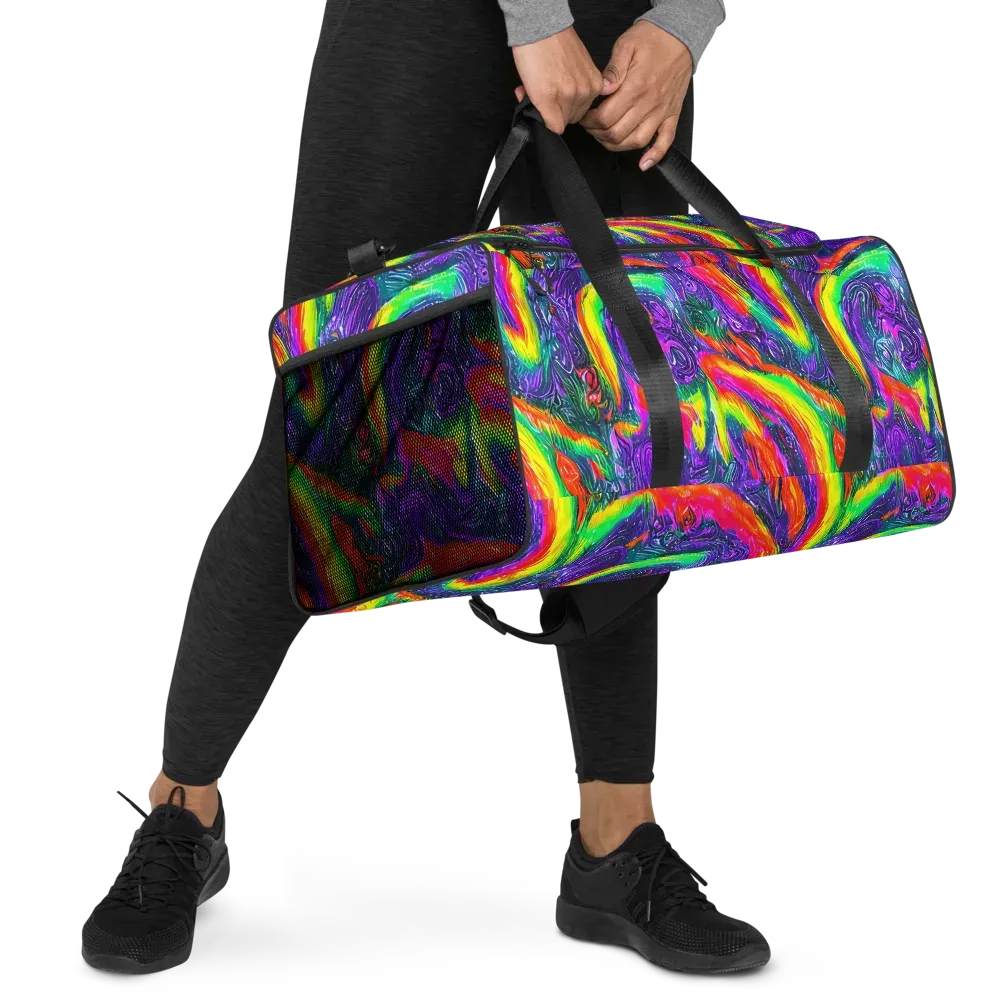 Afterglow Inferno on Duffle Bag — Right Front