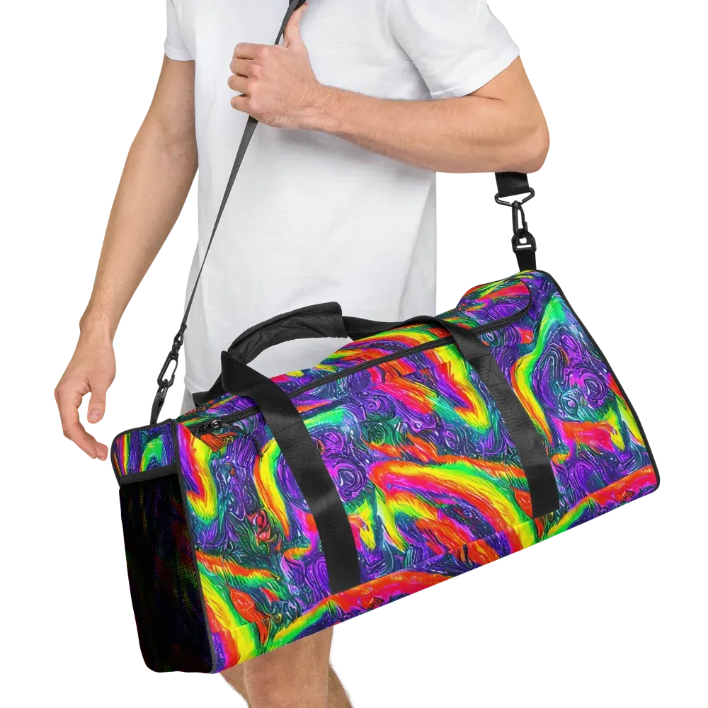 Afterglow Inferno on Duffle Bag — Right Front