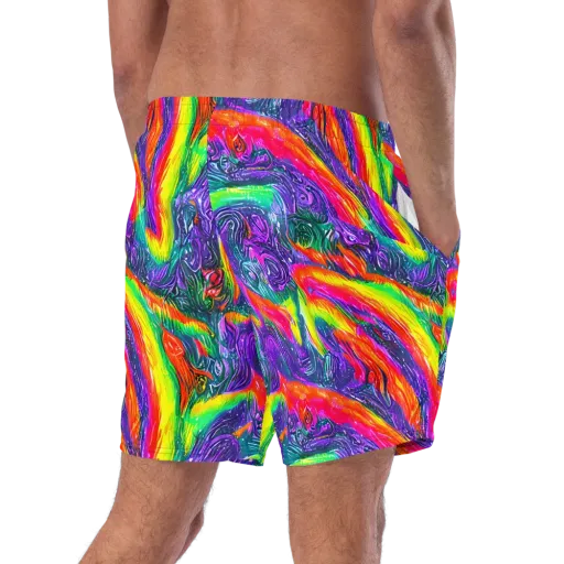 Afterglow Inferno on a Swim Trunks