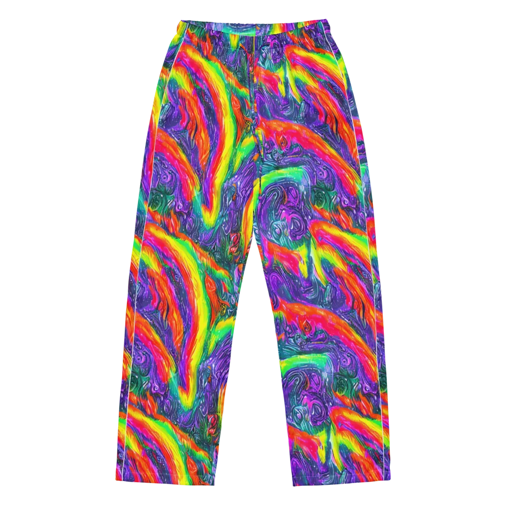 Afterglow Inferno on Women's Pajama Pants — Front