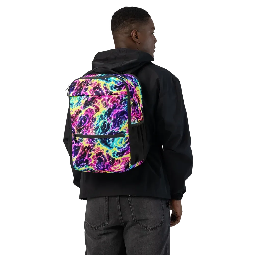 Prism Maelstrom on Utility Backpack — Back