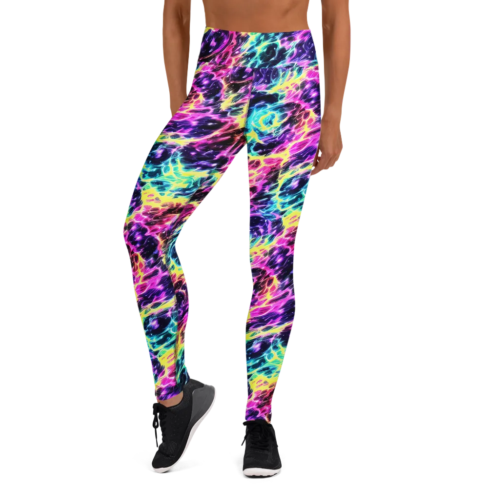 Prism Maelstrom on Yoga Leggings — Front