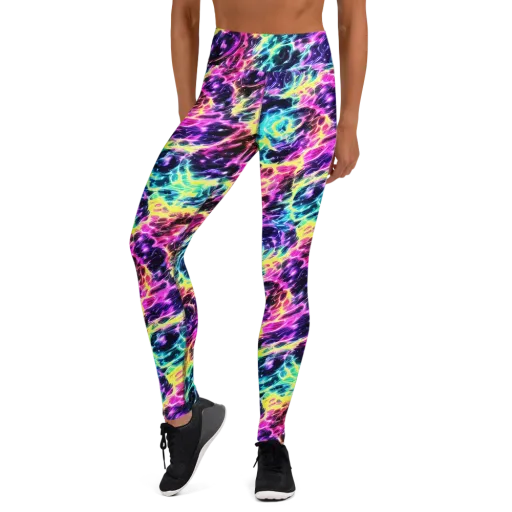 Prism Maelstrom on a Yoga Leggings