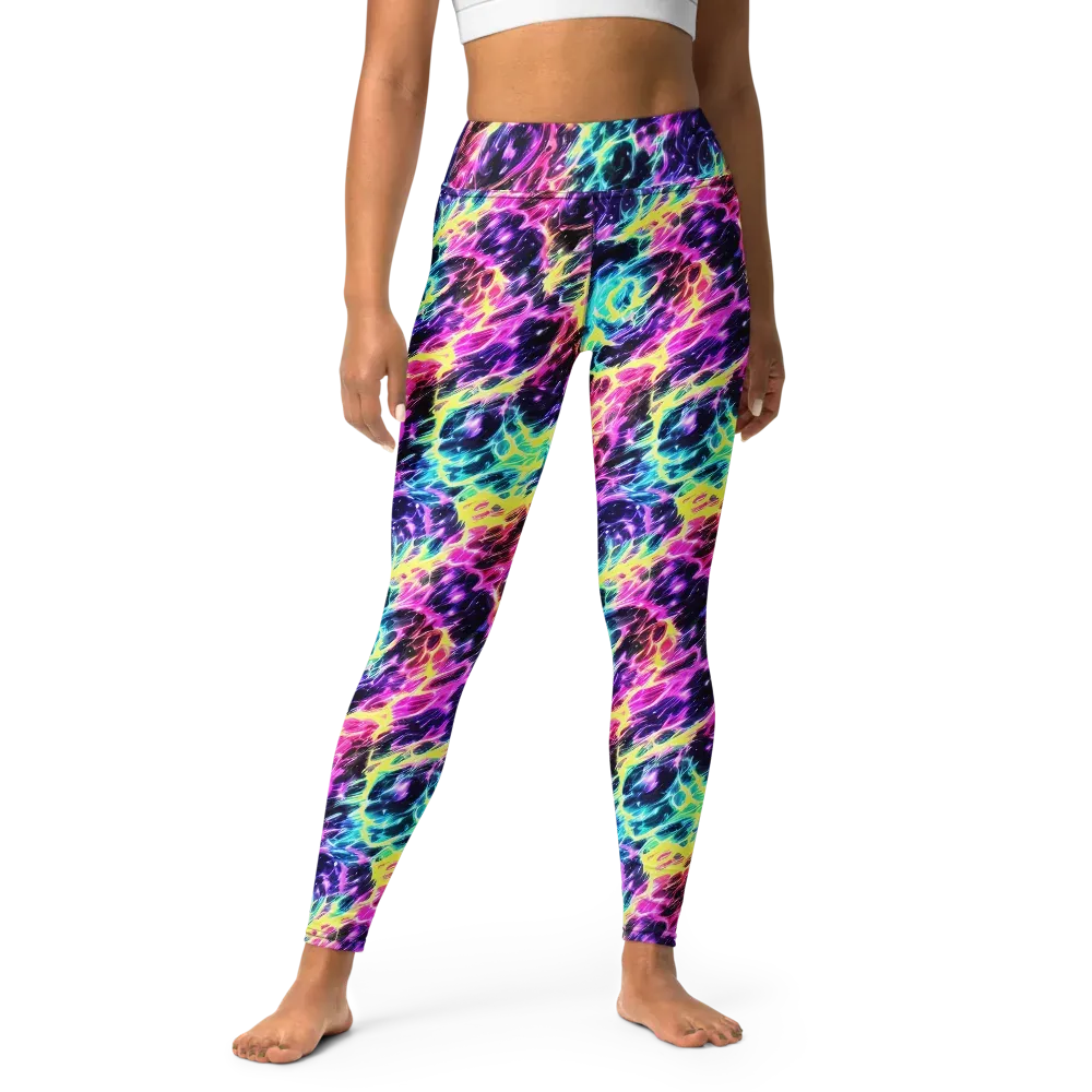Prism Maelstrom on Yoga Leggings — Front