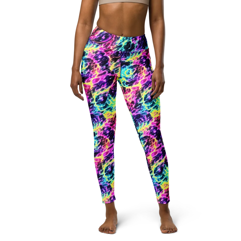 Prism Maelstrom on Yoga Leggings — Front