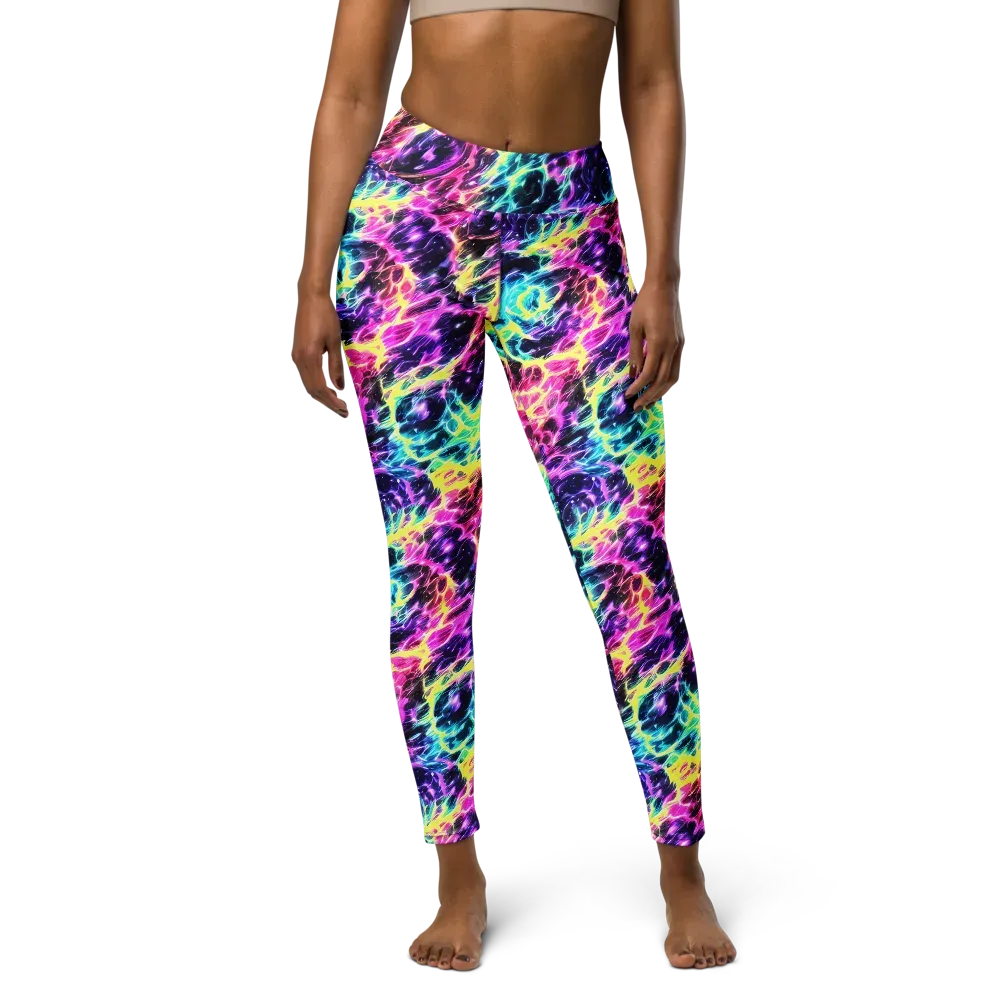 Prism Maelstrom on Yoga Leggings — Front