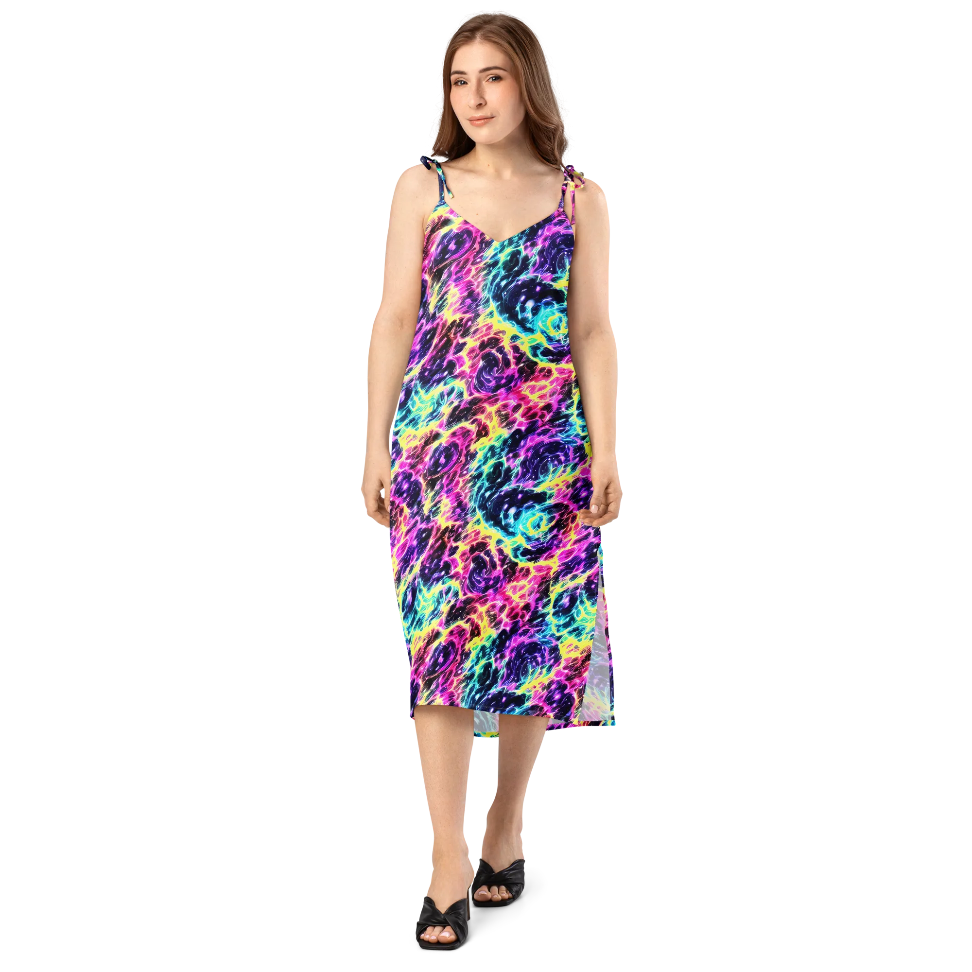 Prism Maelstrom on Slip Dress — Front