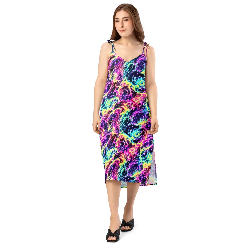 Prism Maelstrom on Slip Dress — Front