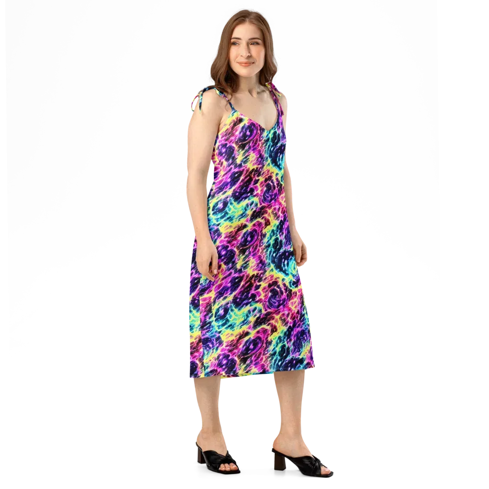 Prism Maelstrom on Slip Dress — Right Front