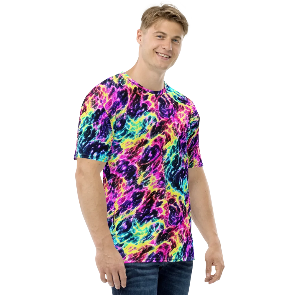 Prism Maelstrom on Men's Crew Neck T-Shirt — Right