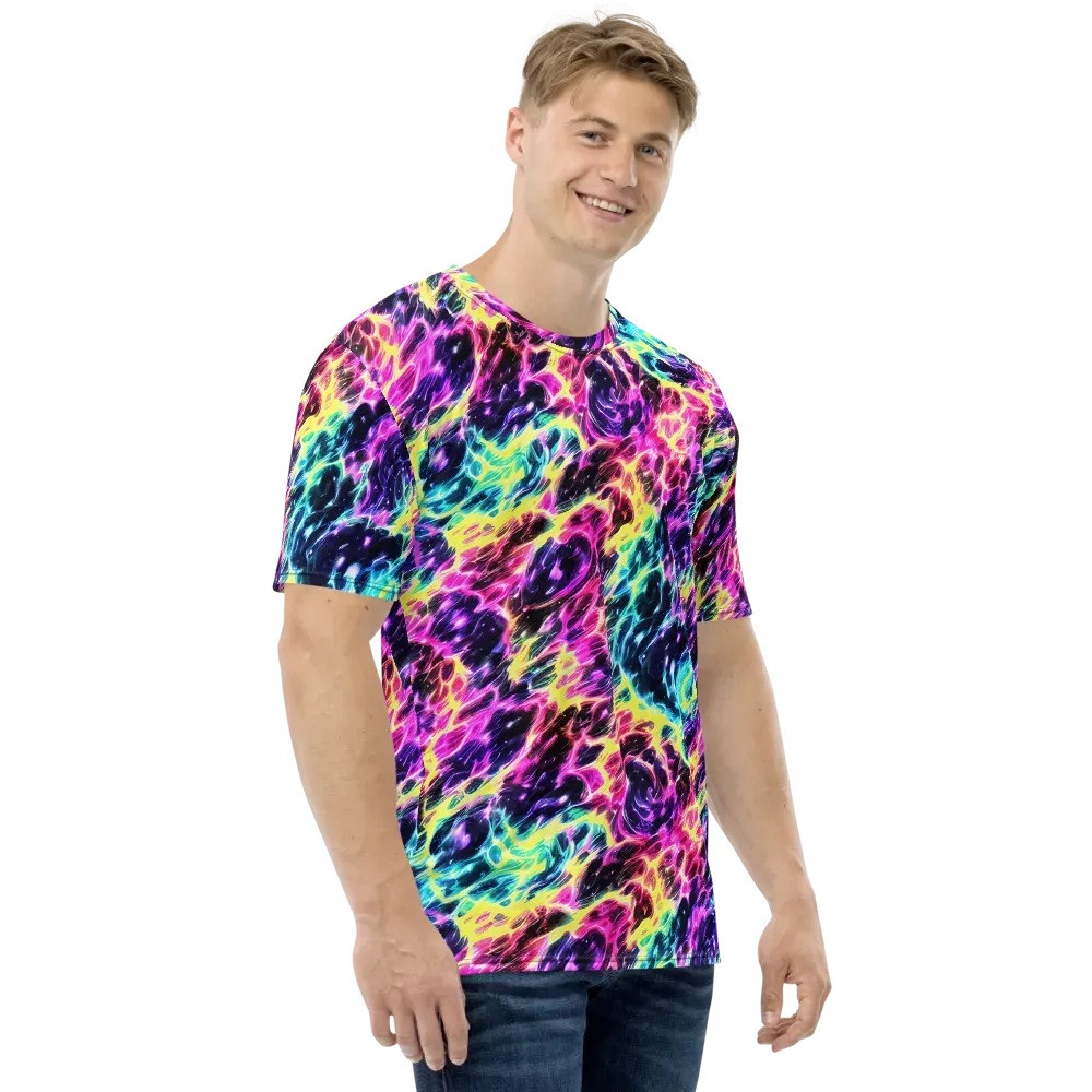 Prism Maelstrom on Men's Crew Neck T-Shirt — Right