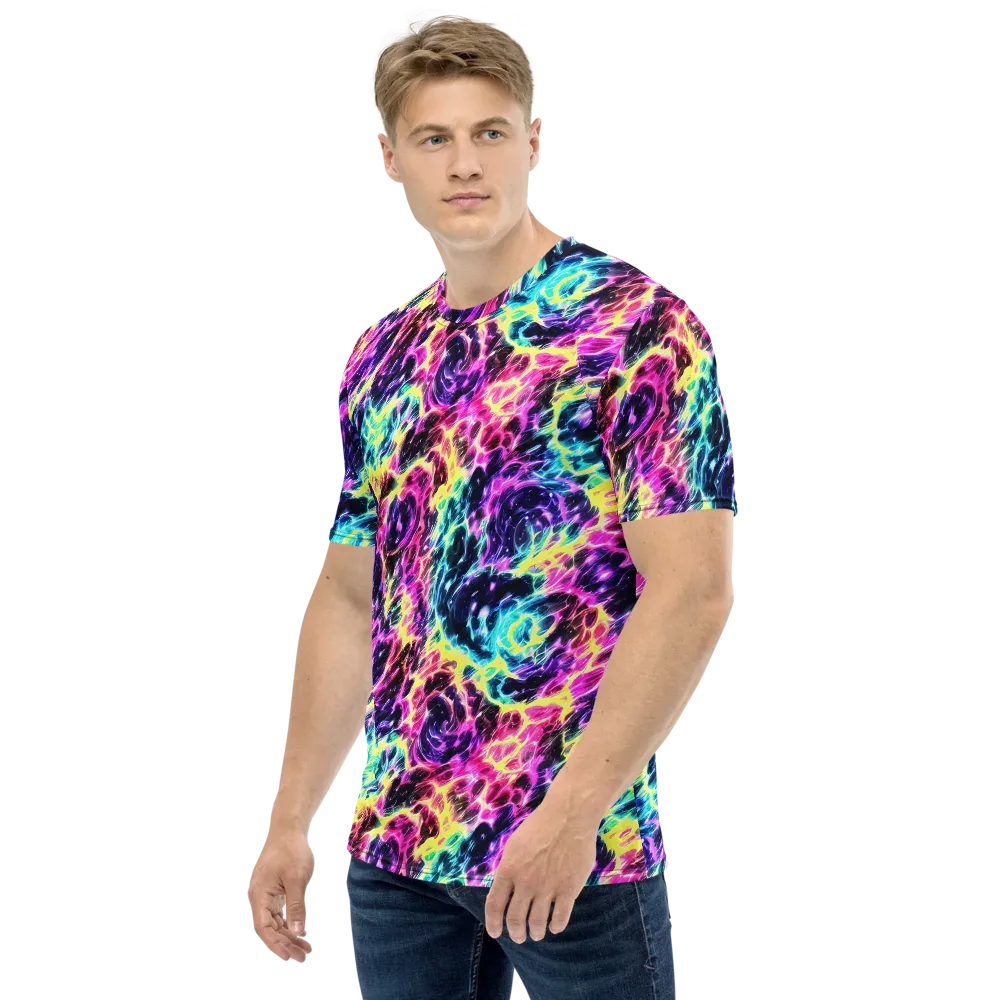 Prism Maelstrom on Men's Crew Neck T-Shirt — Left