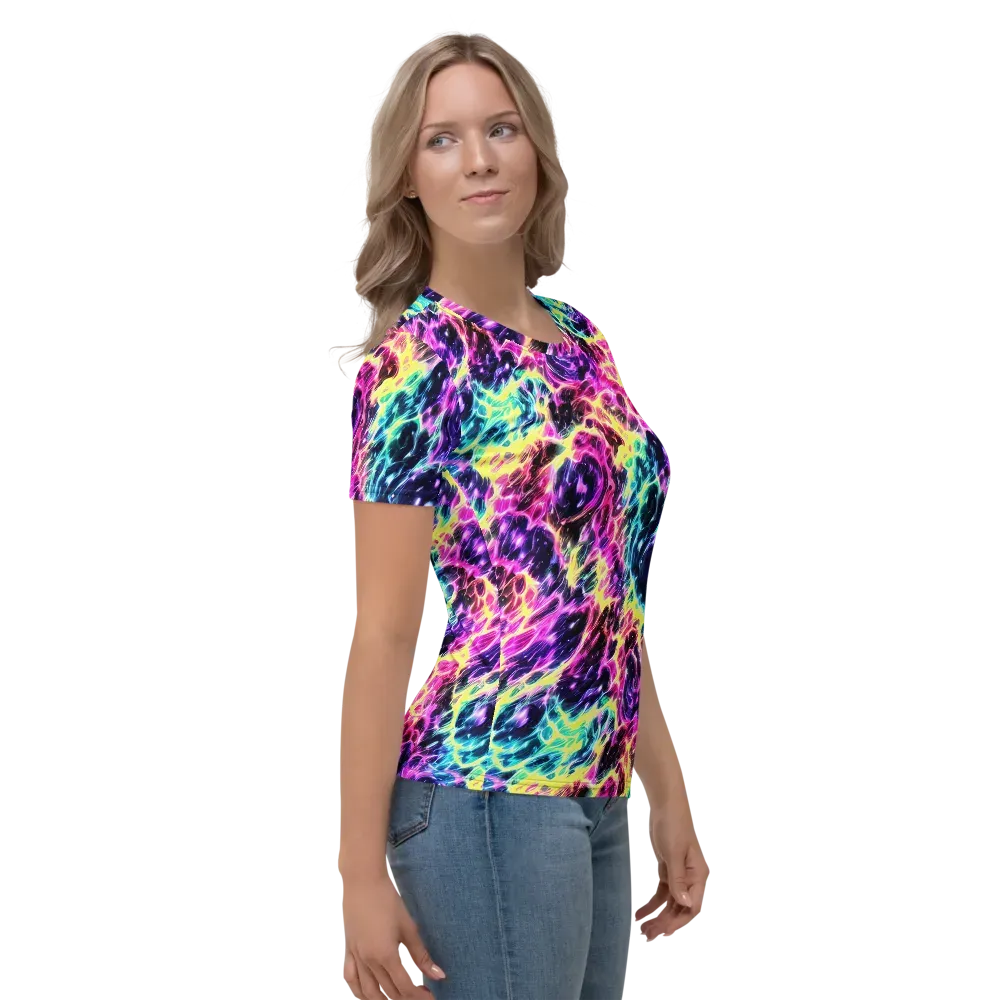 Prism Maelstrom on Women's Crew Neck T-Shirt — Right