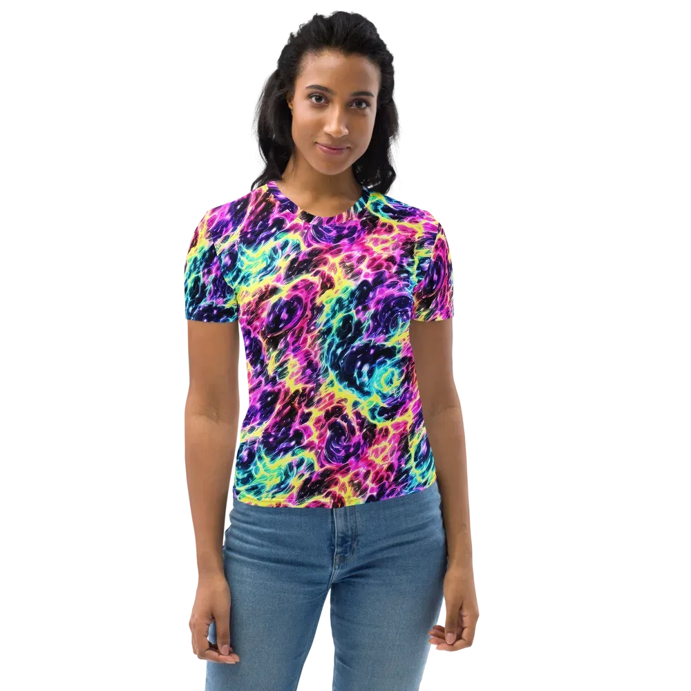 Prism Maelstrom on Women's Crew Neck T-Shirt — Front
