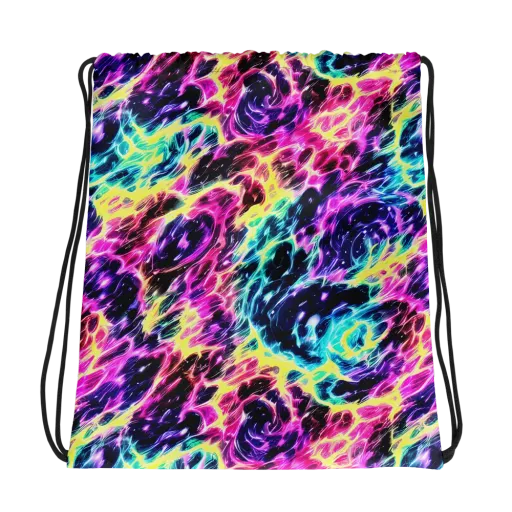 Prism Maelstrom on a Drawstring Bag