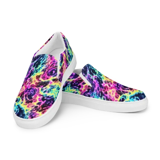 Prism Maelstrom on a Women's Slip-On Canvas Shoes