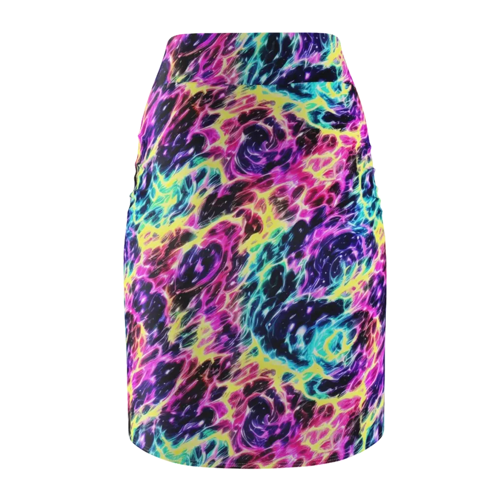 Prism Maelstrom on Pencil Skirt — Back