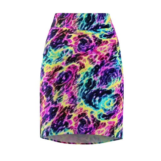 Prism Maelstrom on a Pencil Skirt